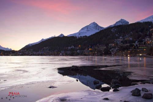 Tramonto a Sankt Moritz